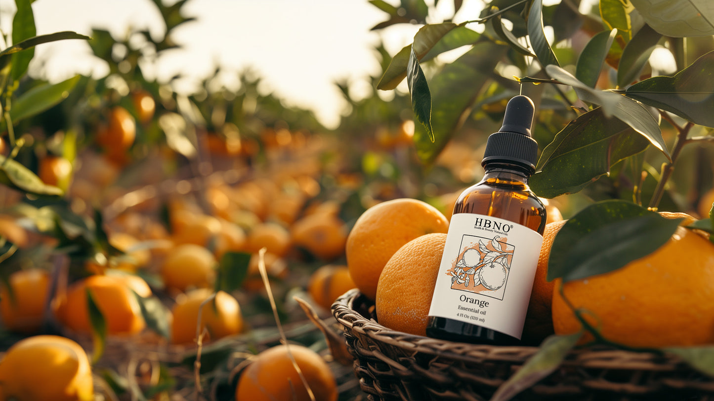 Discover the Versatility and Benefits of Wild Orange Essential Oil with  HBNO®