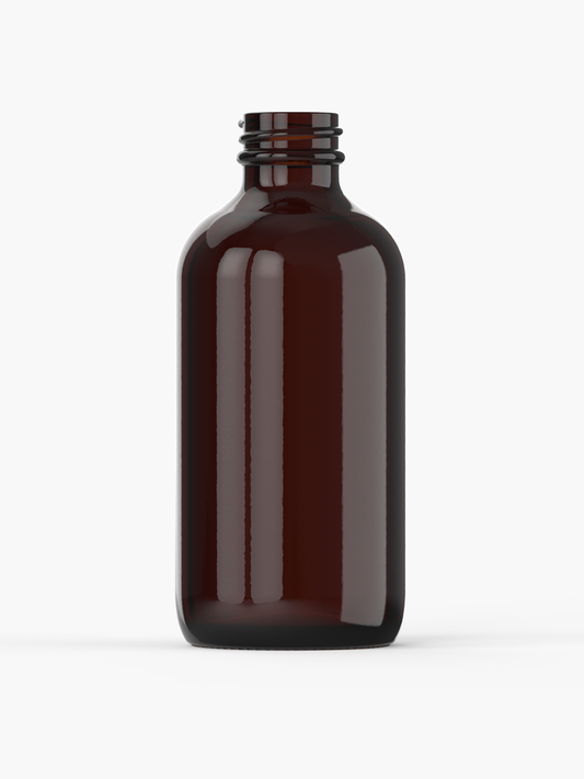 8 oz (240 ml) Amber PET Bottle 