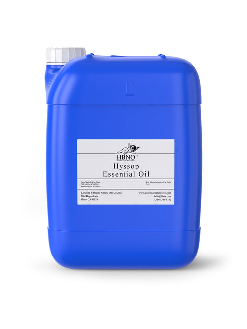 Hyssop Essential Oil Organic 25 KG (55 LB)