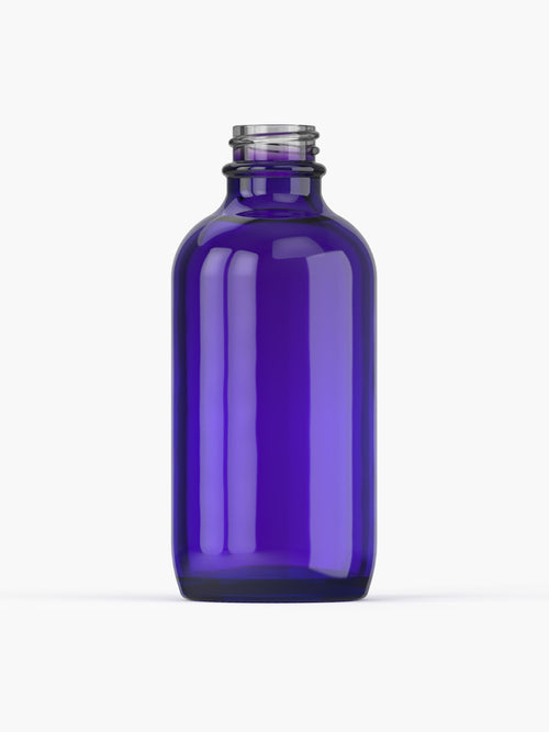 4 oz (120 ml) Purple Boston Glass Bottle