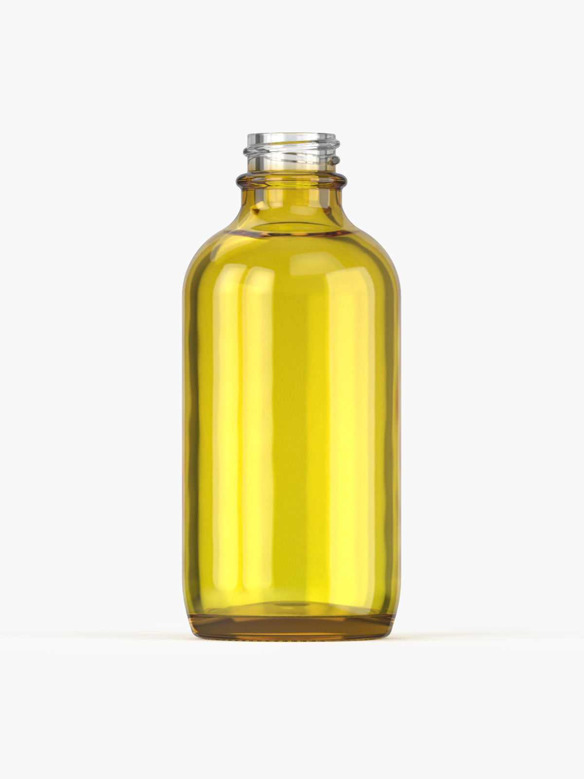 4 oz (120 ml) Yellow Boston Glass Bottle