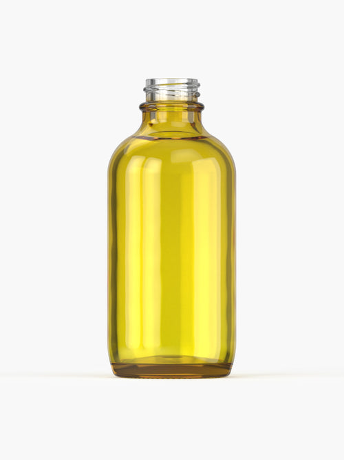 4 oz (120 ml) Yellow Boston Glass Bottle